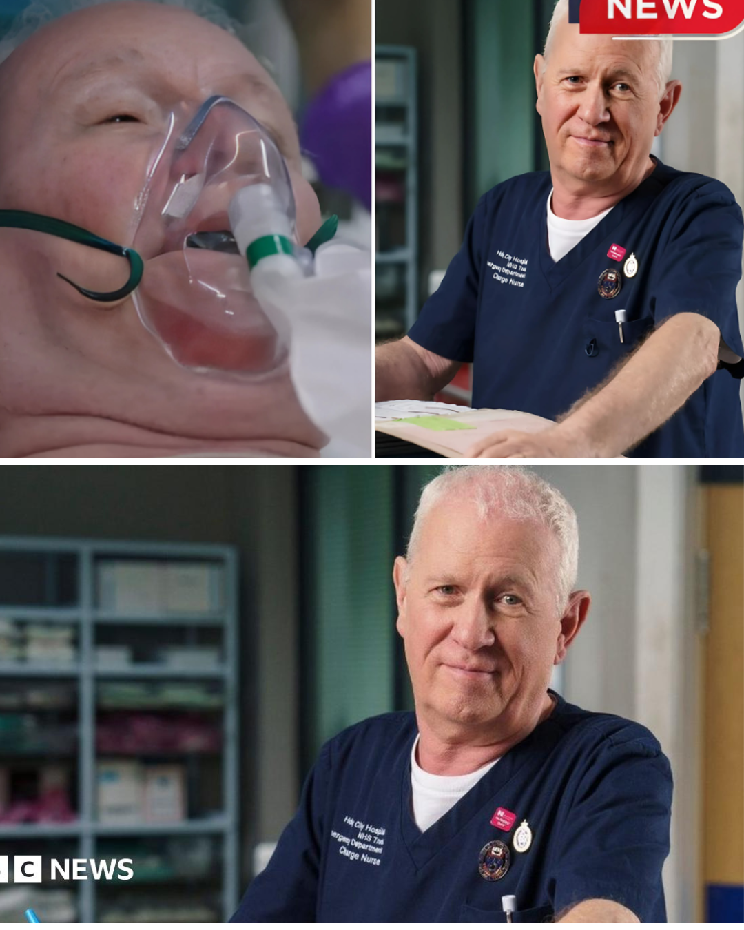 Casualty viewers in tears after Charlie Fairhead actor Derek Thompson leaves BBC show after 38 years