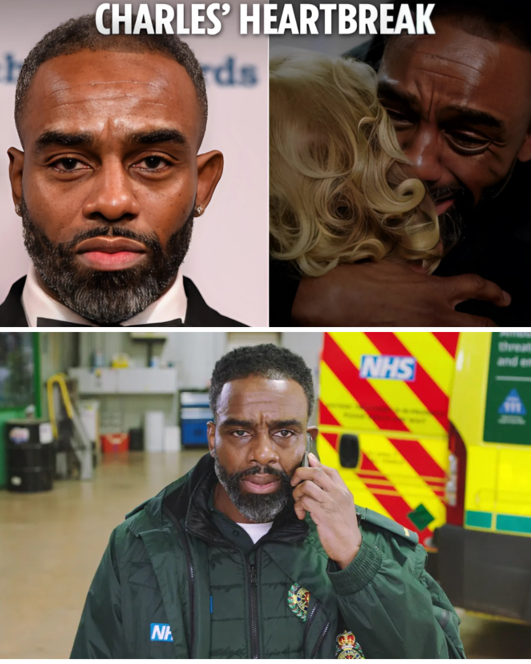 Casualty’s Charles Venn reveals family tragedy – and why he kept filming just hours after death shock…