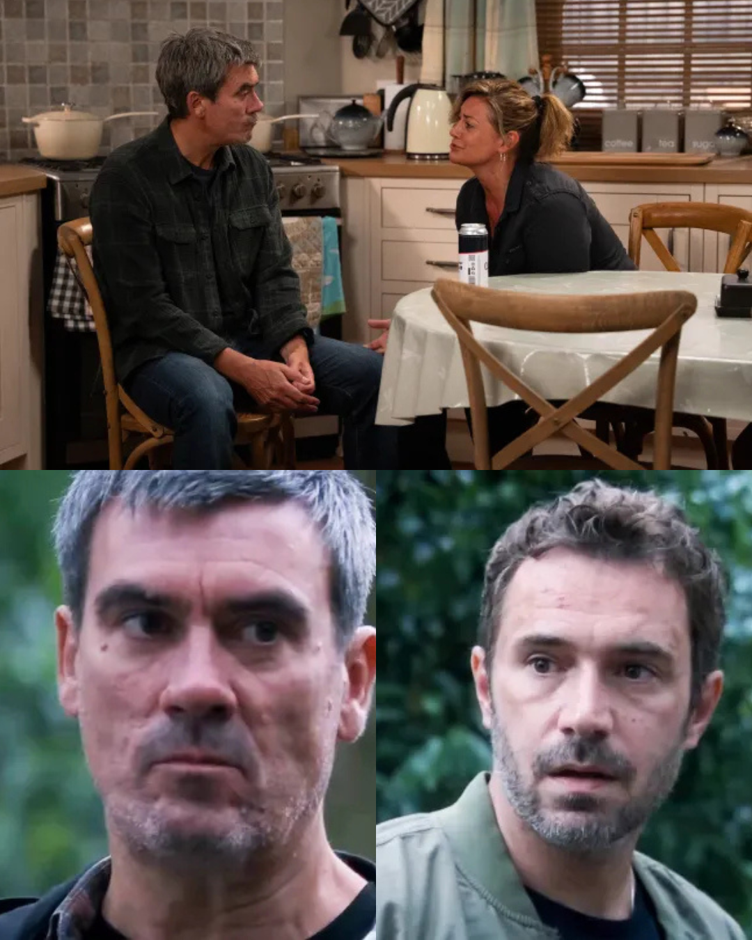 Cain hides the truth about killer John as he returns in Emmerdale video