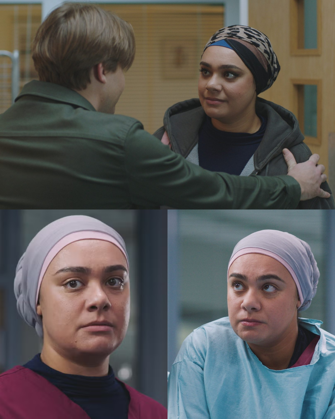 Casualty airs major exit in Rida and Russell story in early iPlayer release