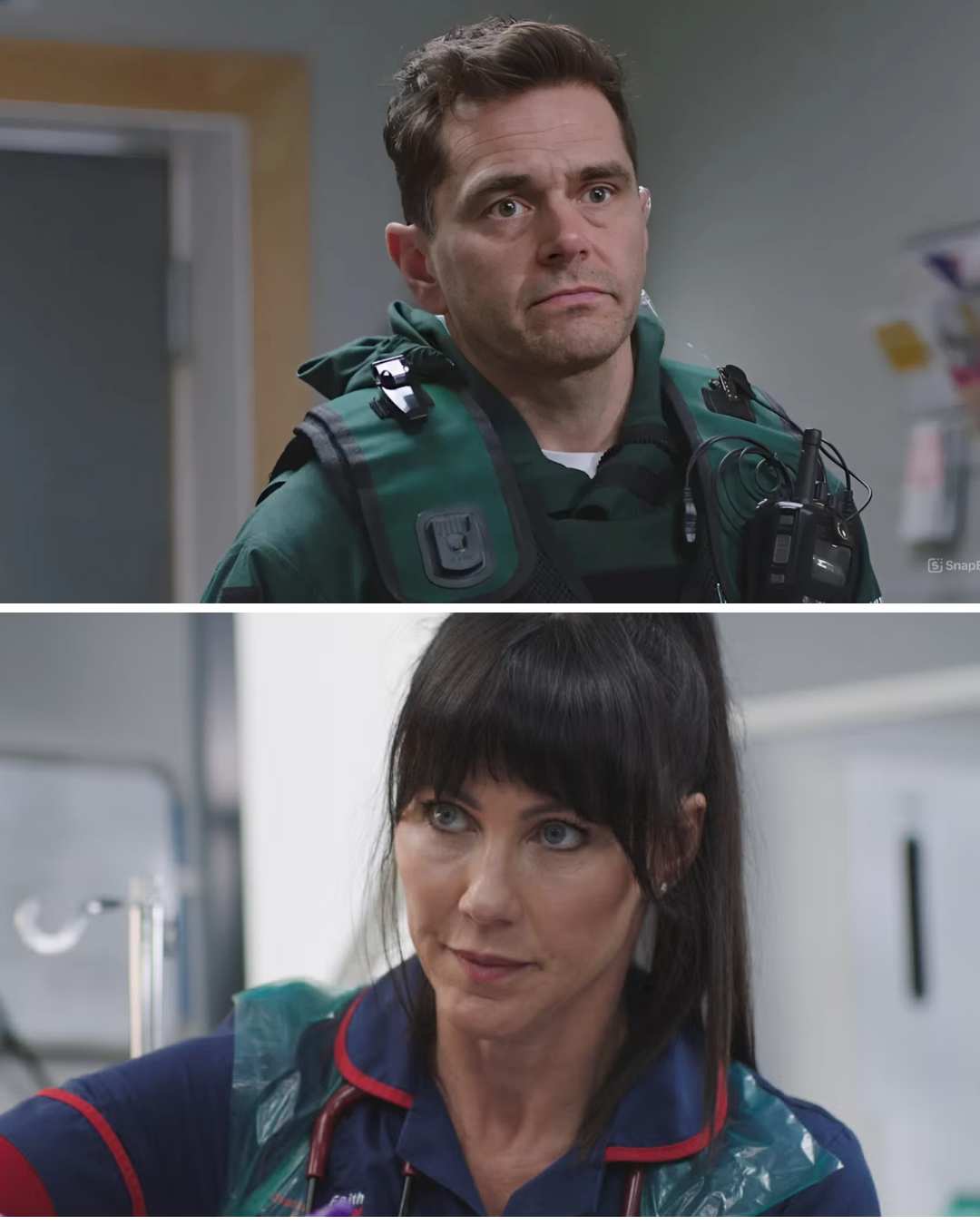 Casualty’s Michael Stevenson confirms rocky future for Iain and Faith in next boxset