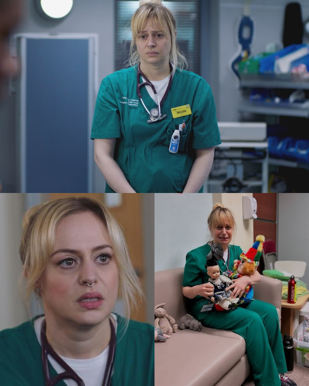 Casualty star reveals hidden link to on-screen mum after emotional episode