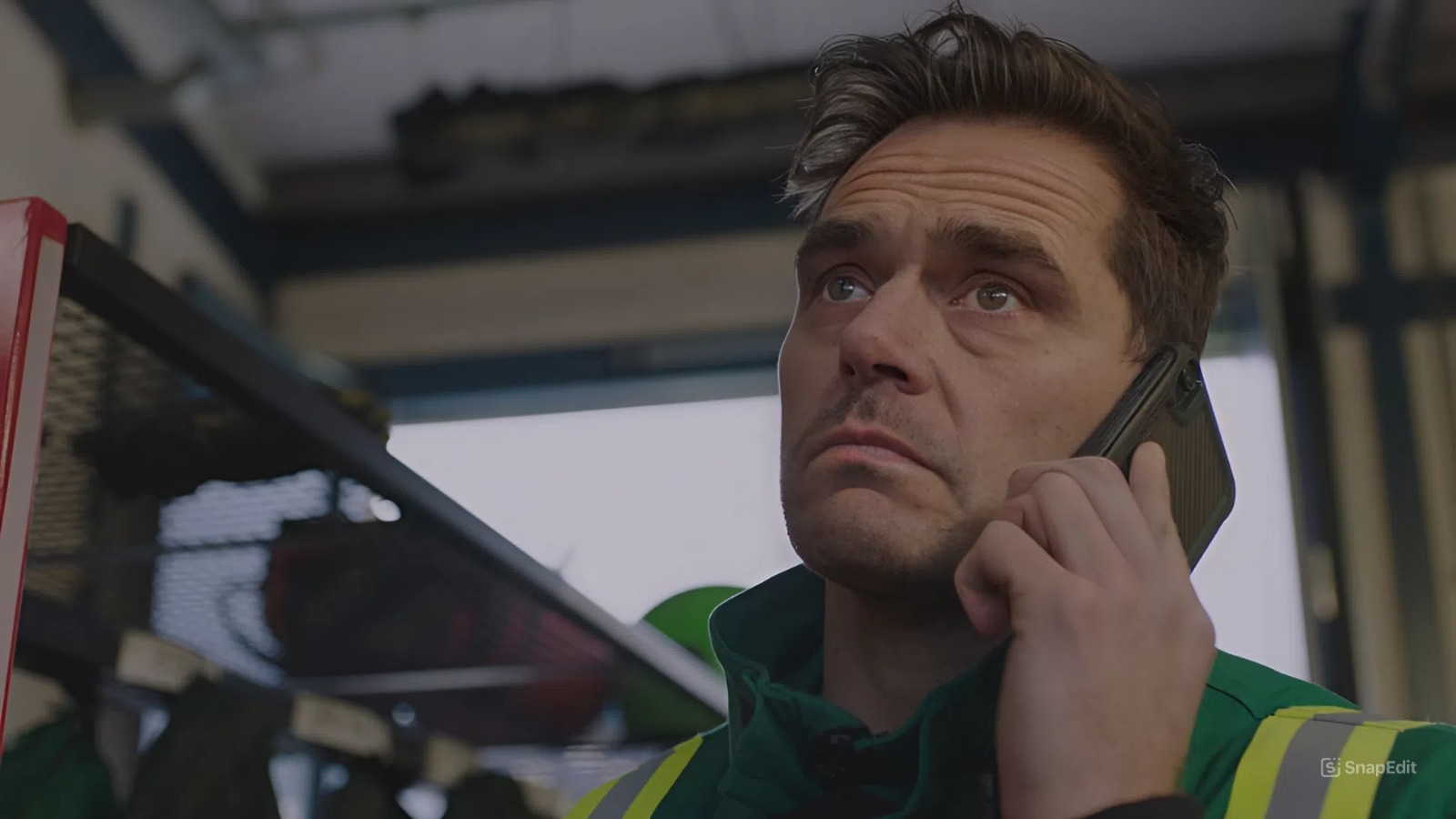 Casualty exclusive: Michael Stevenson on Iain’s ‘horrible’ mother and, could babies be in the paramedic’s future?