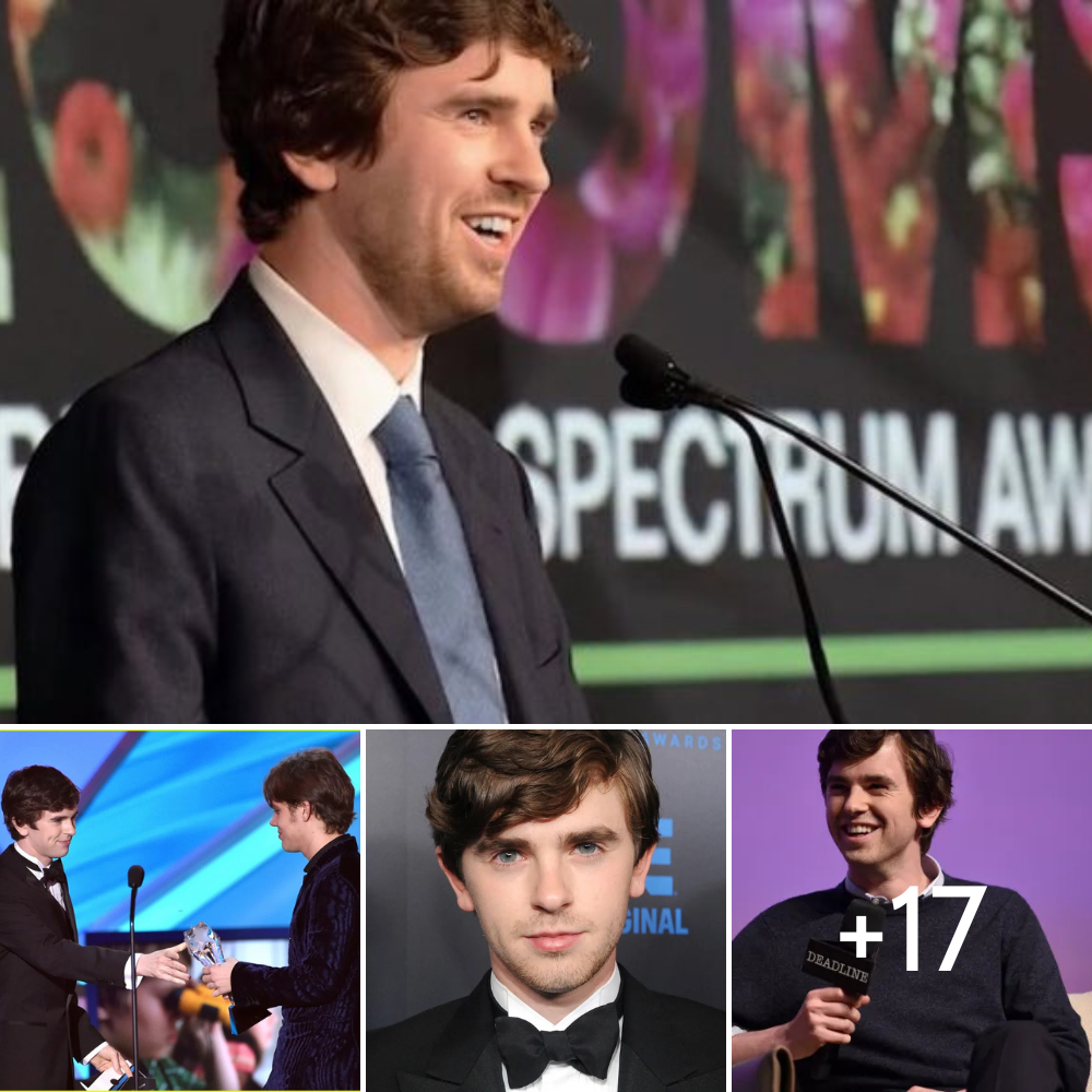 Freddie Highmore Honored at LearningSpring Blooms Gala, Receives Spectrum Award for Advocacy and Representation