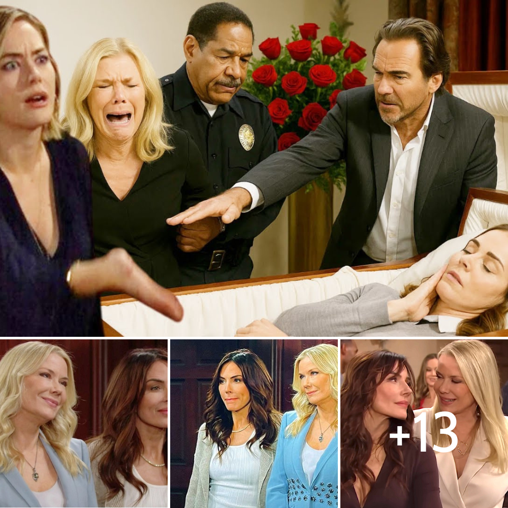 TAYLOR HAYES’ BODY: DIVA BROOKE LOGAN FRAMED FOR MURDER—WHILE SHEILA WATCHES CALMLY!