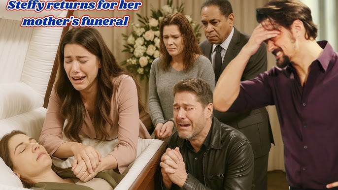 Steffy returns for her mother’s funeral, Sheila is arrested for attempted murder B&B Spoilers