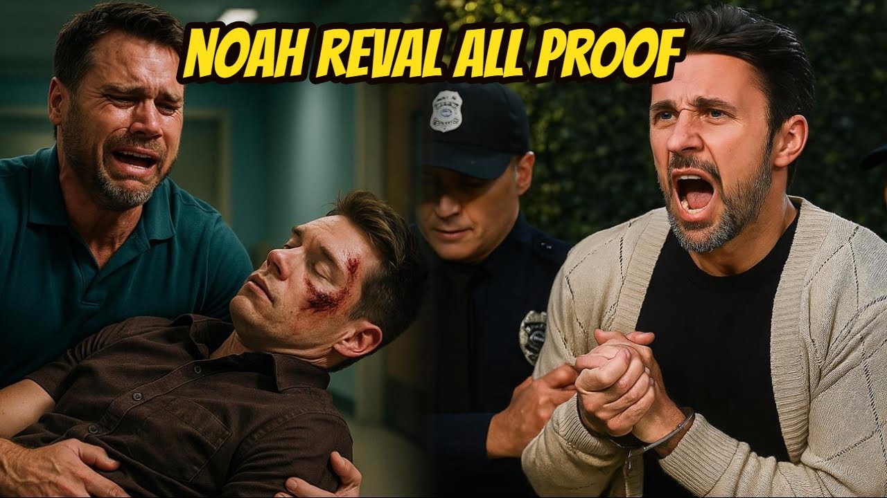 Nick rescues Noah and takes him to Nice to reveal the “SECRET FILE” that puts Cane in jail Y&R Shock