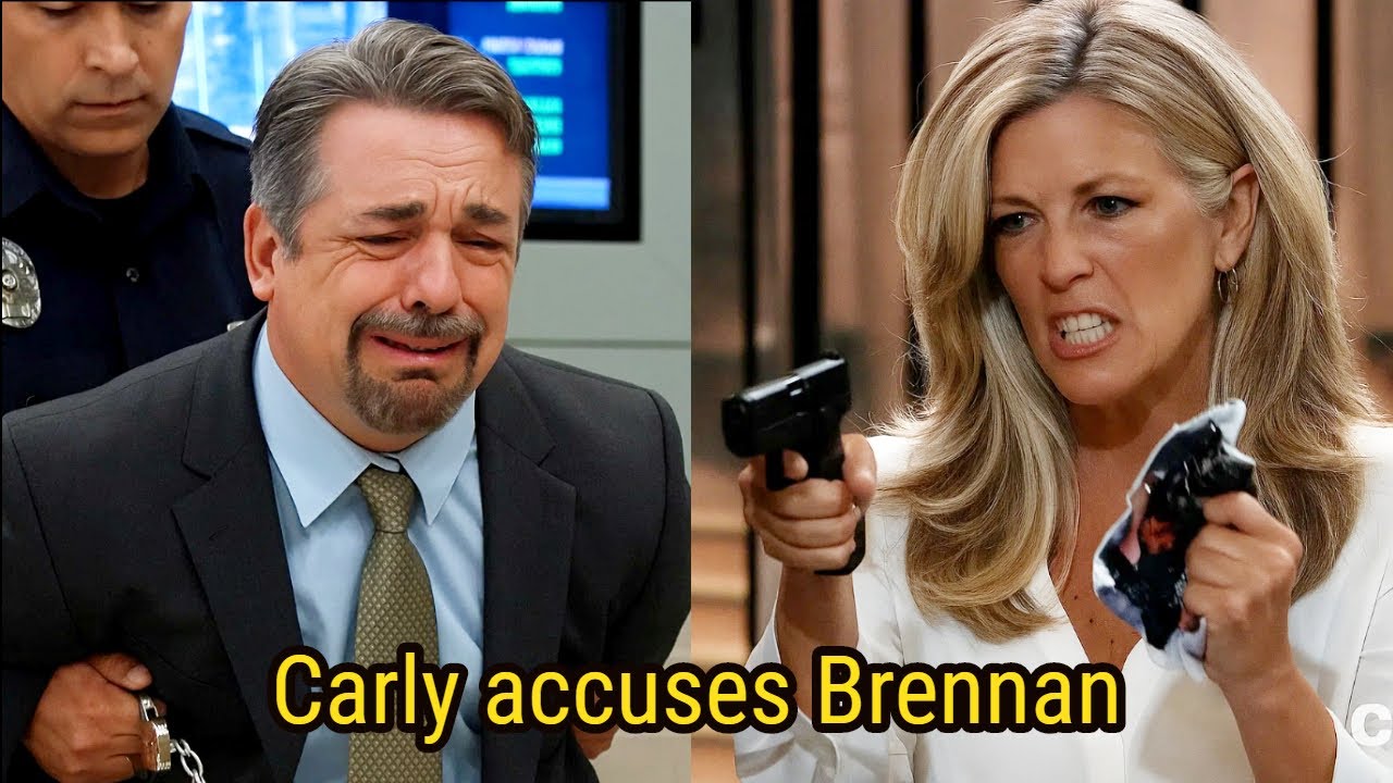 Carly accuses Brennan, Brennan is arrested before fleeing General Hospital Spoilers