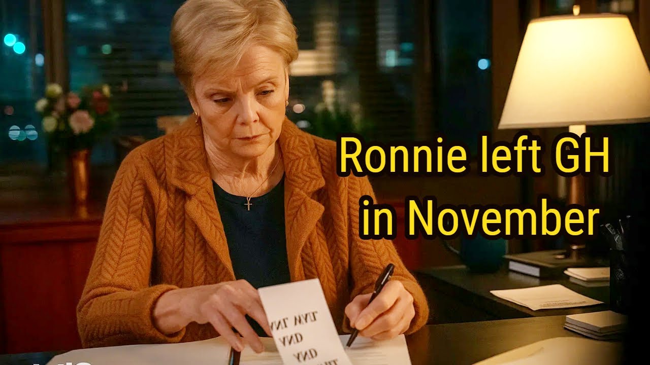 Ronnie’s mission ends, Ronnie’s heir is revealed General Hospital Spoilers