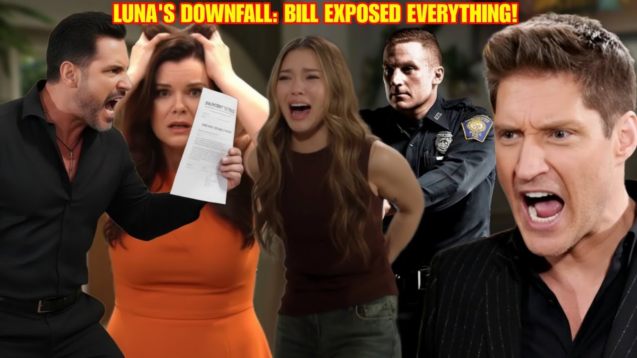 DNA LEAKED: LUNA ESCAPES PRISON FOR EXPLOSIVE REVENGE — BILL & DEACON EXPOSE HER BABY’S REAL FATHER!