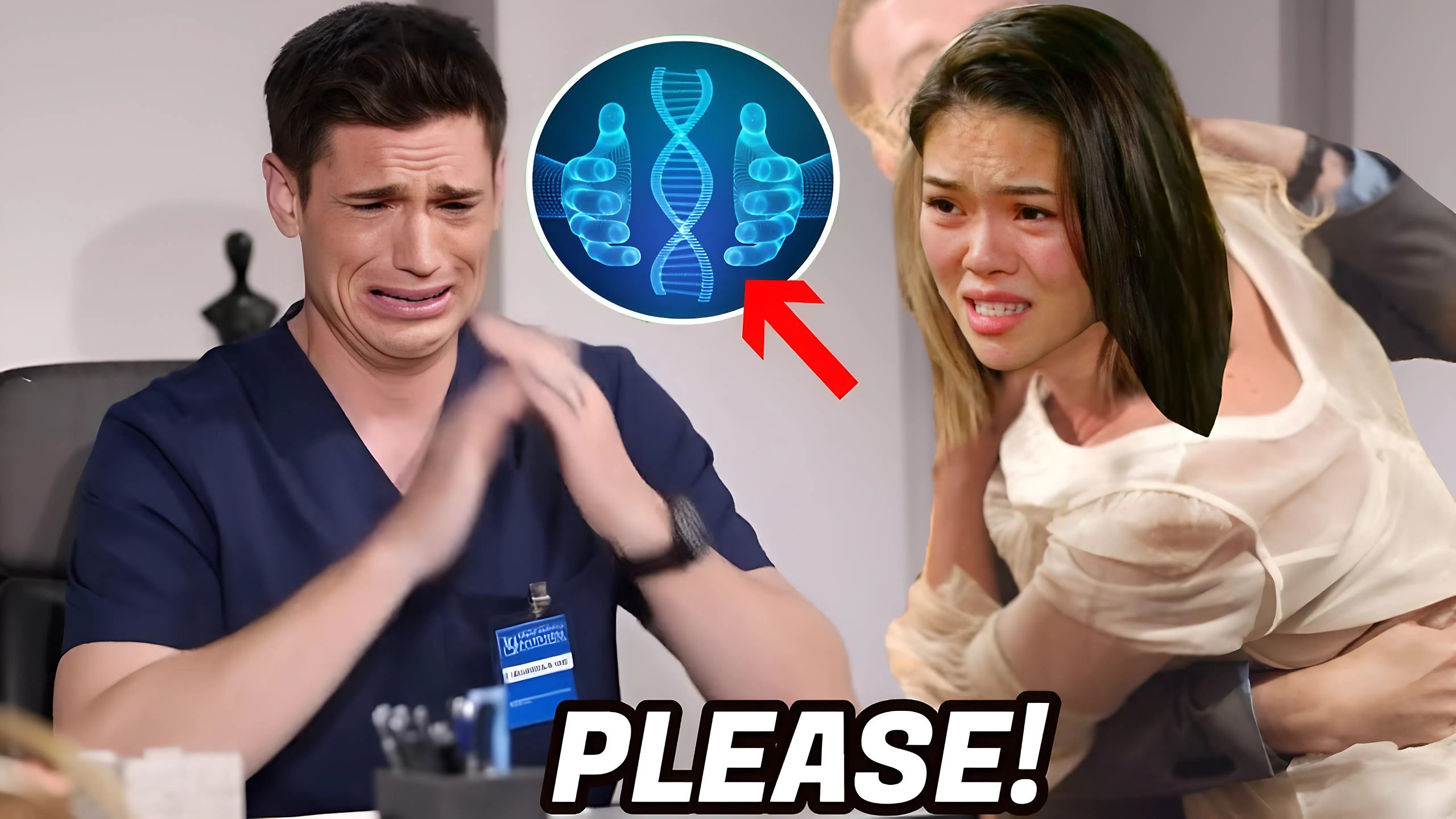 Luna knows Will is not the father of the baby, begs Finn to change the DNA results B&B Spoilers