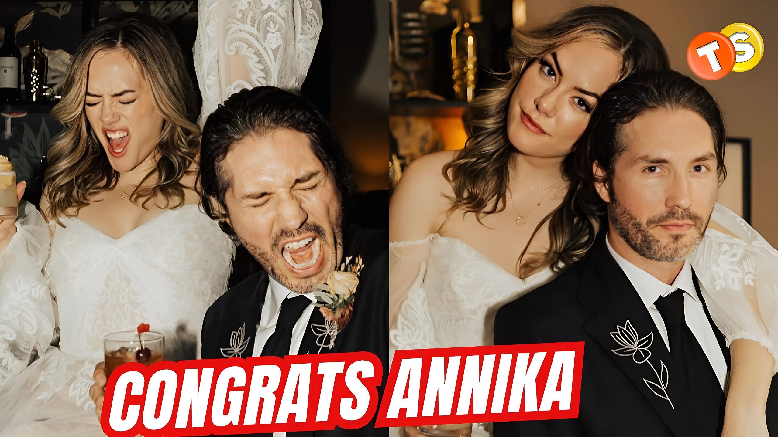 Bold & Beautiful’s Annika Noelle Marries Actor John Patrick Amedori
