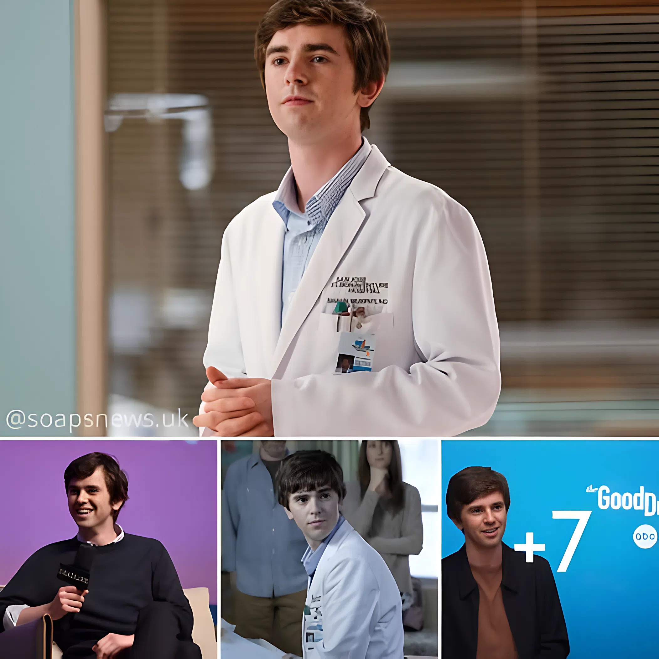 Freddie Highmore Talks His New Role As Dr. Shaun Murphy In The Good Doctor