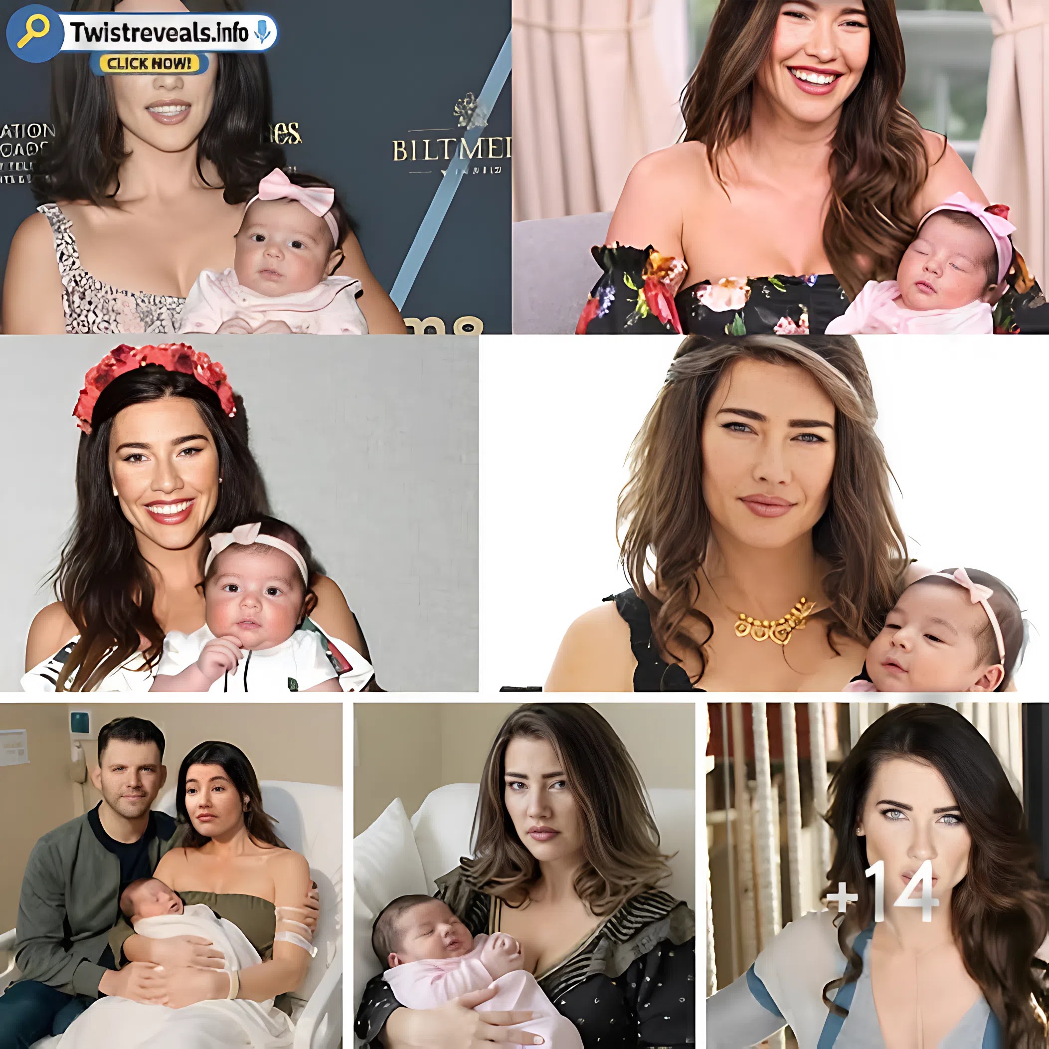 This is the FIRST ALBUM of Jacqueline MacInnes Wood and her new baby girl | Bold and the Beautiful