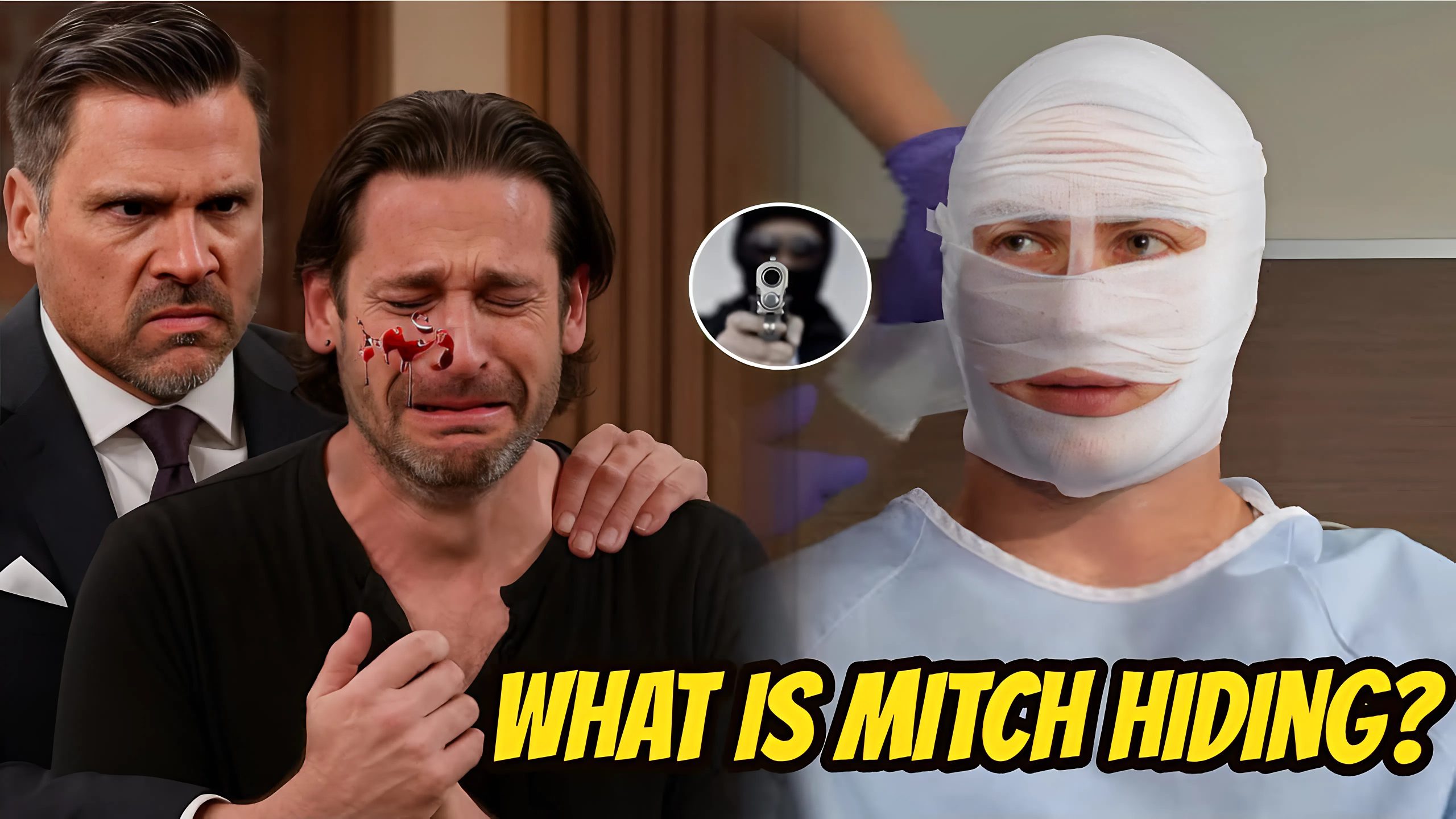 Mitch yelled “RUN NOW” at the assassin who was coming for Noah The Young And The Restless Spoilers