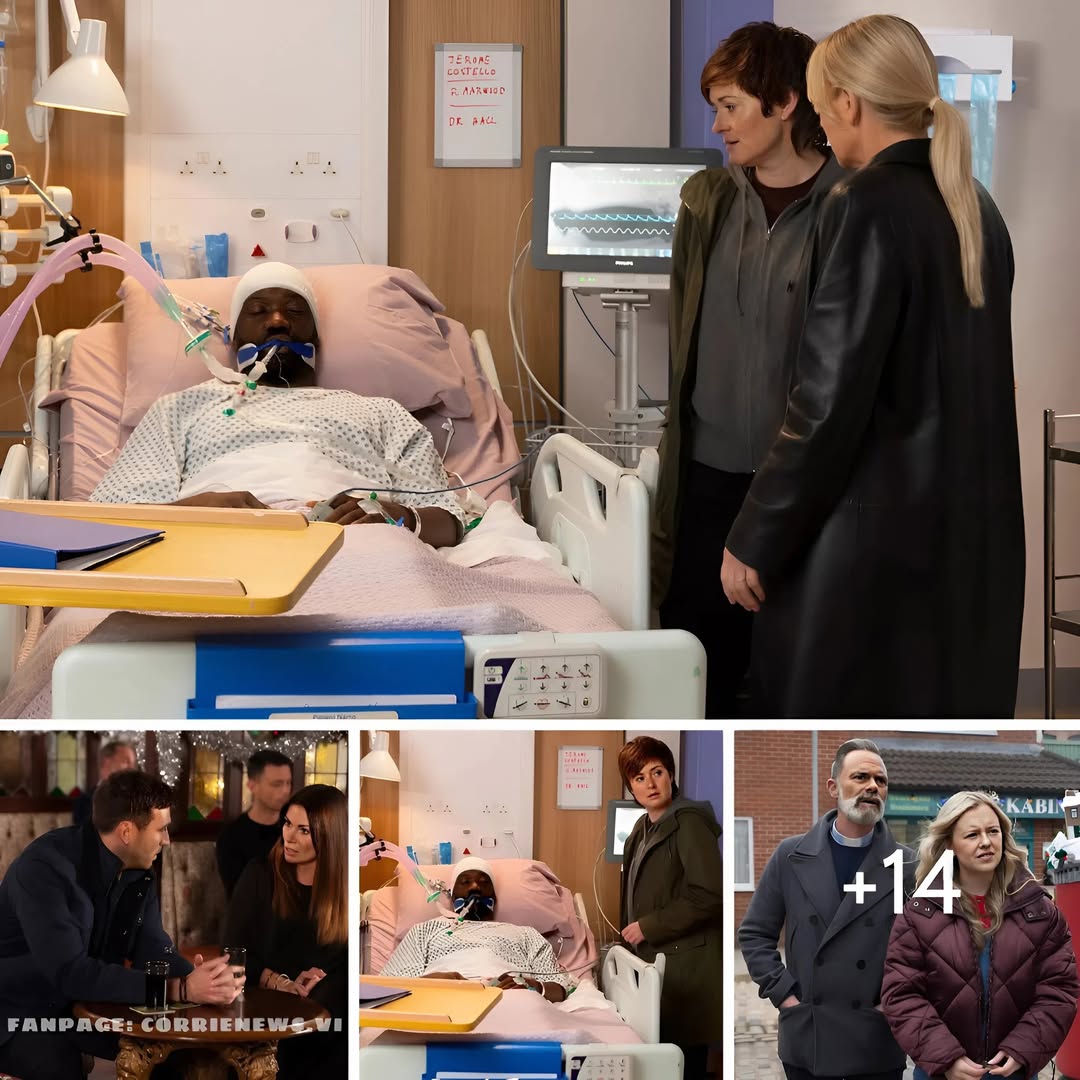 SPOILER!!! Shocking Coronation Street twist! Becky Swain attempts to kill DI Costello in hospital — but Kit may have uncovered her deadly secret.