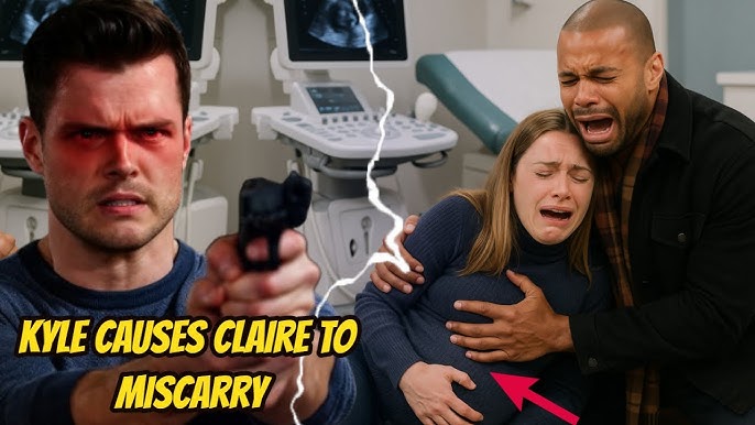 Kyle screamed “I’M GOING TO MAKE YOU MISCARRIAGE” – Claire held her stomach in pain CBS Y&R Spoilers