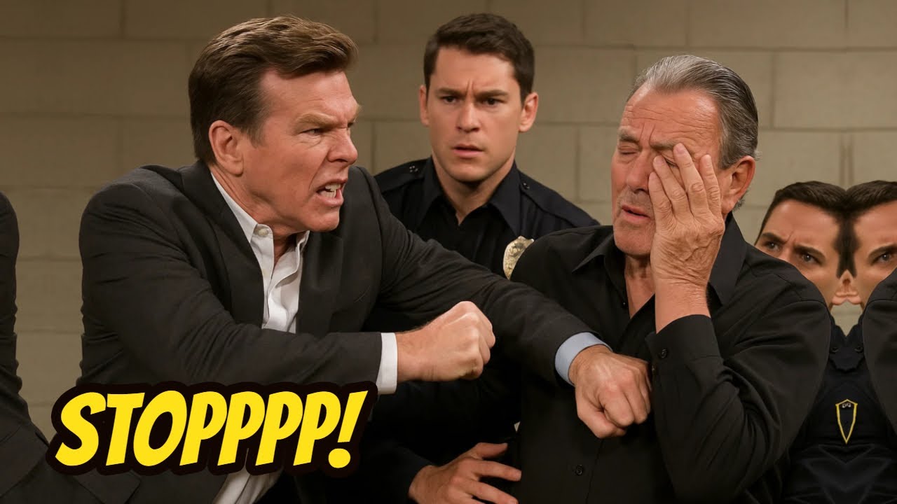 The Young And The Restless Jack says 3 words before being arrested by police – Victor hospitalized