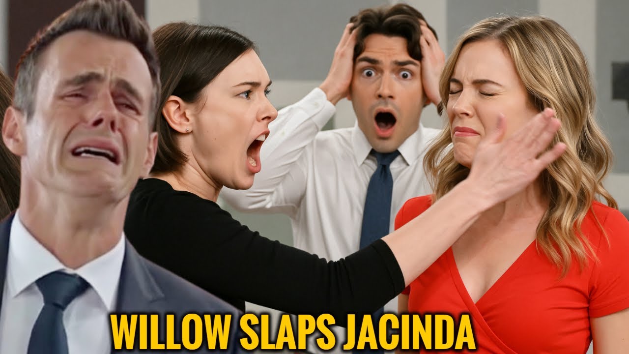 Willow slaps Jacinda after finding out that Jacinda and Michael are getting married GH Spoilers
