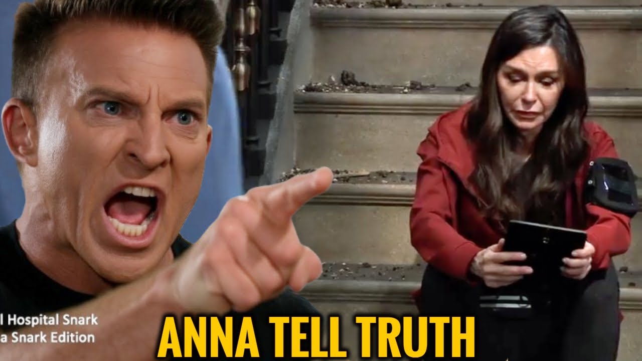 Anna returns to LA injured, she reveals the shocking truth to Jason ABC General Hospital Spoilers