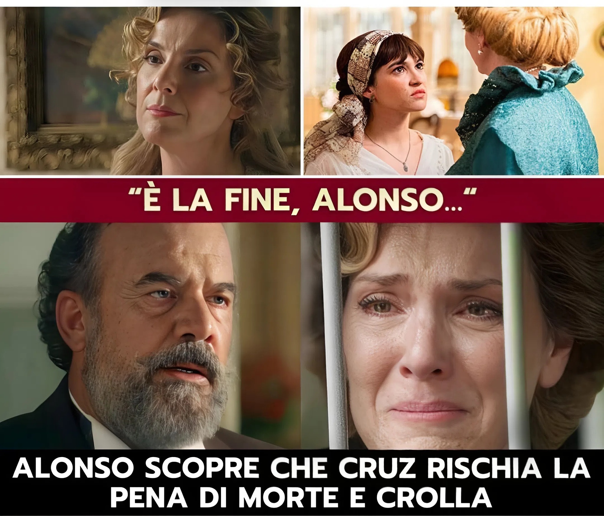 LA PROMESSA ANTICIPAZIONI: ALONSO SCOPRE CHE CRUZ RISCHIA LA PENA DI MORTE E CROLLA