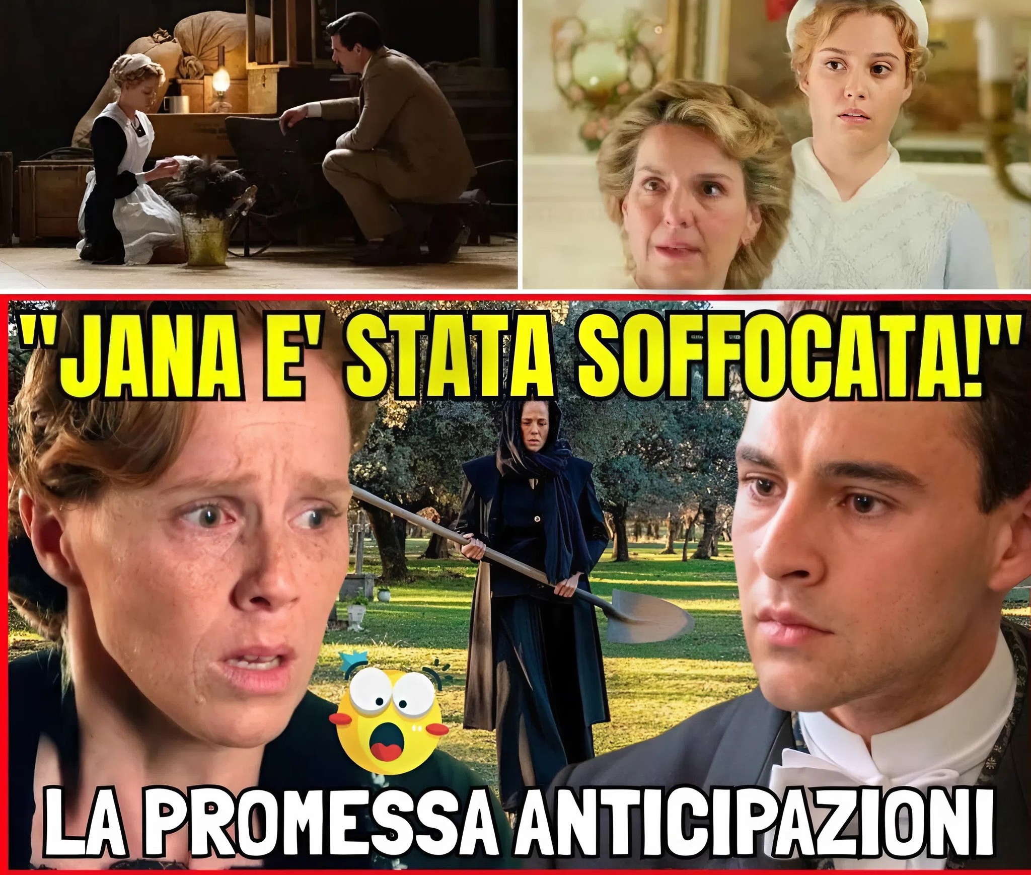 LA PROMESSA ANTICIPAZIONI – PIÁ NON PUÒ CREDERCI RIESUMA LA SALMA E QUELLA SCENA DI JANA È UN ORRORE