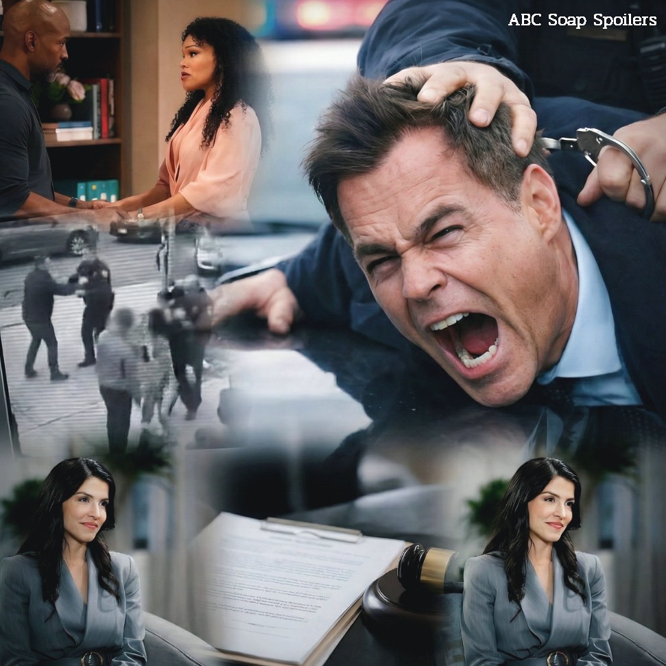 Turner arrested Drew after Portia was attacked, causing her to miscarry General Hospital Spoilers