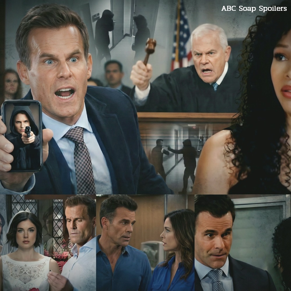 Drew regains his memory after Portia confesses, the shooter is arrested General Hospital Spoilers