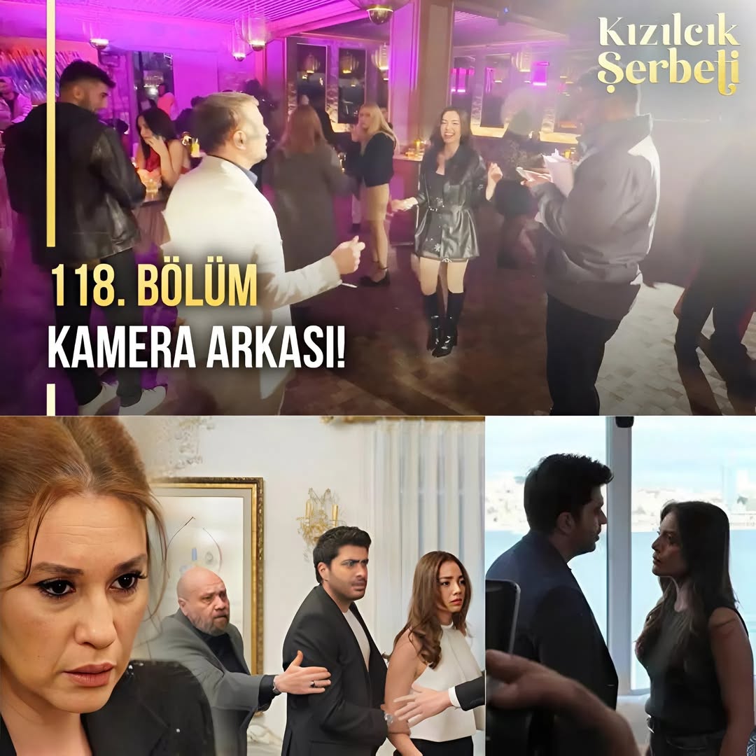 Kızılcık Şerbeti 118: Momentos inéditos tras cámaras, emociones reales y secretos nunca vistos del rodaje