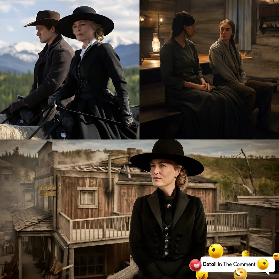 Gillian Anderson’s cut-throat new western just came to Netflix, and Yellowstone fans will love it