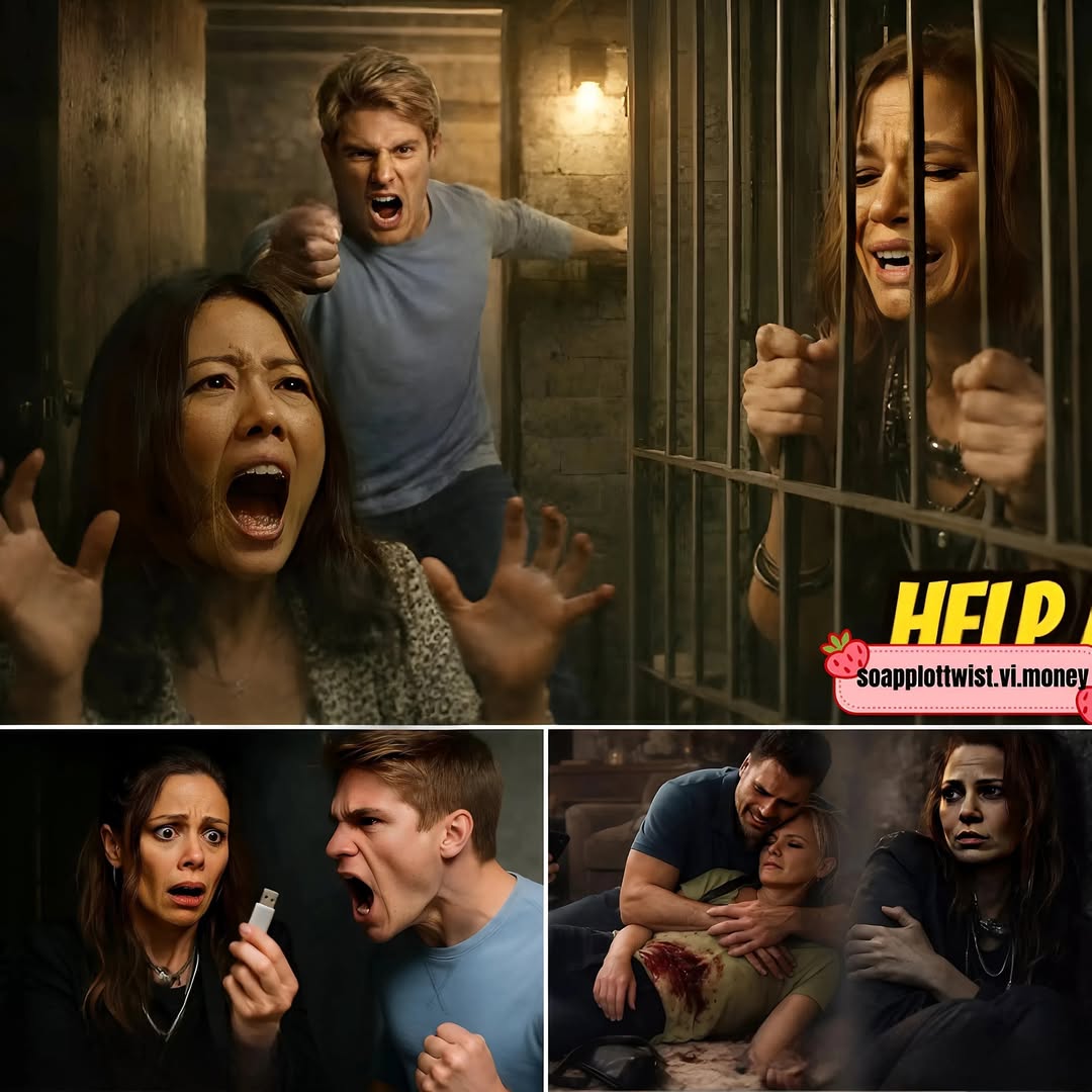 “IS SHE ALIVE?” Noah kicked open the door and burst in, seeing Allie and Sienna wailing YR Spoilers