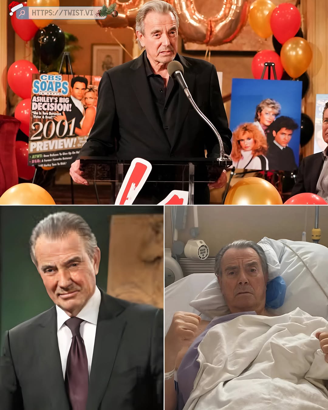 A minutes ago, Eric Braeden was hospitalized in critical condition – fans are heartbroken.