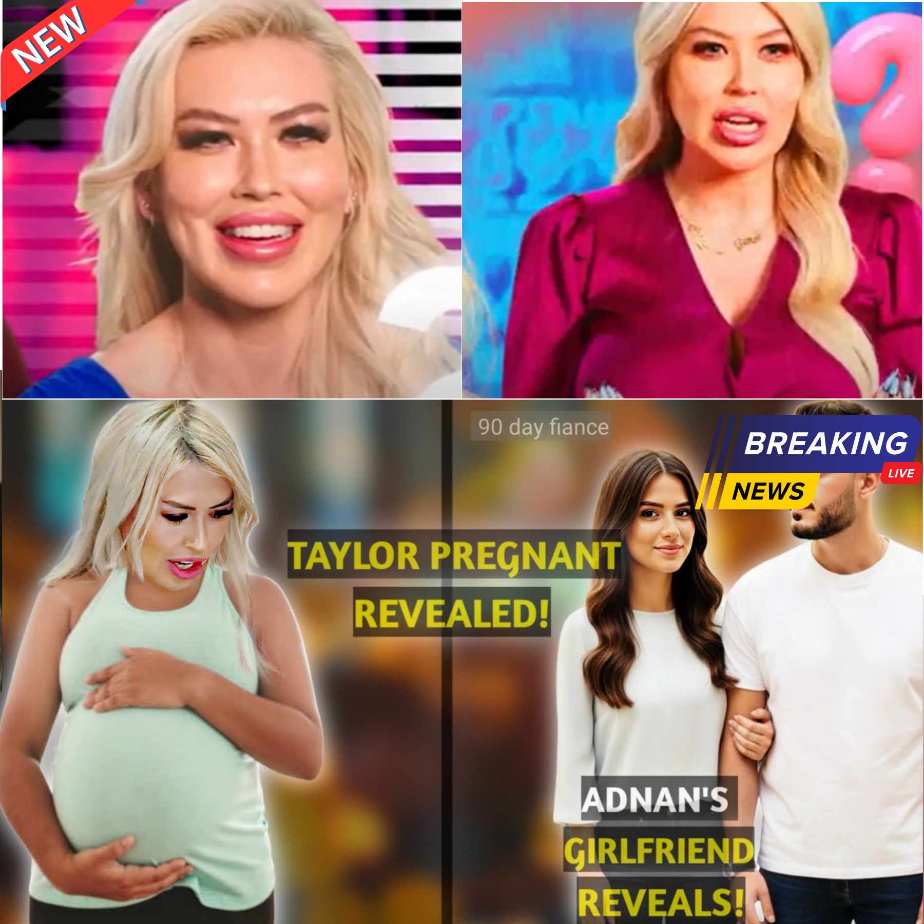 OMG | Adnan brings his NEWLY MARRIED wife home and reveals that Tigerlily Taylor is a pimp PREGNANT!