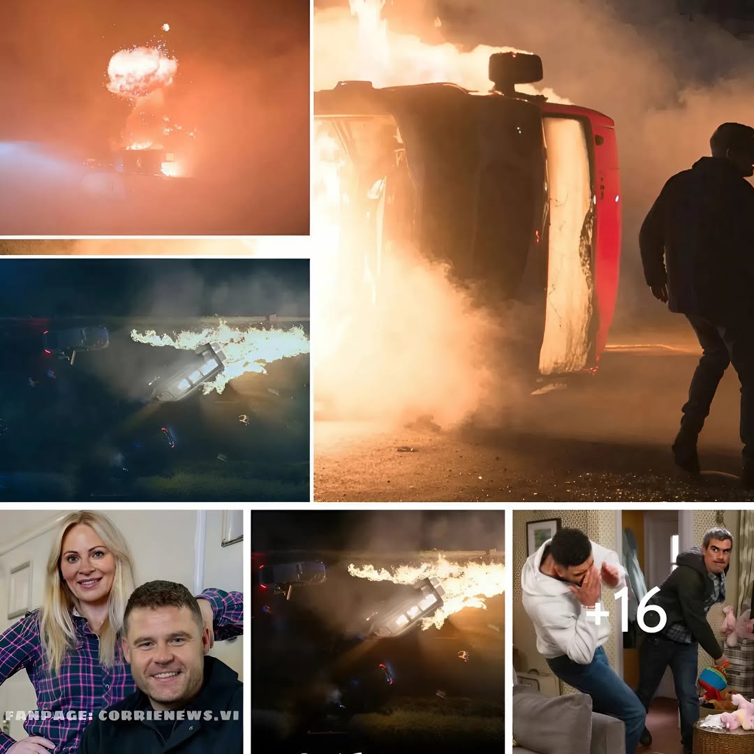 SUD’S LAW Explosive first look at Coronation Street and Emmerdale crossover as soap faves SCREAM for help in car crash pile-up