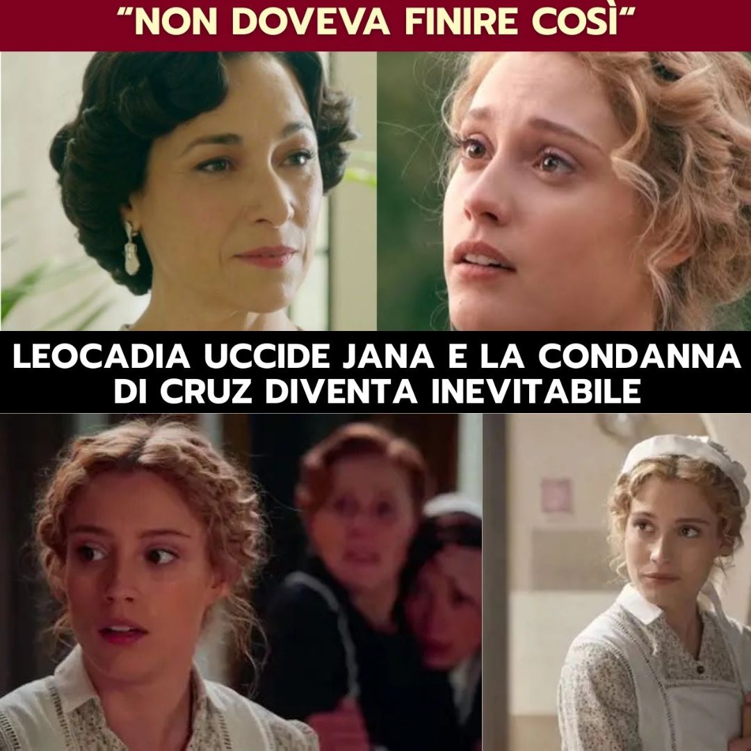 LA PROMESSA ANTICIPAZIONI: LEOCADIA UCCIDE JANA E LA CONDANNA DI CRUZ DIVENTA INEVITABILE