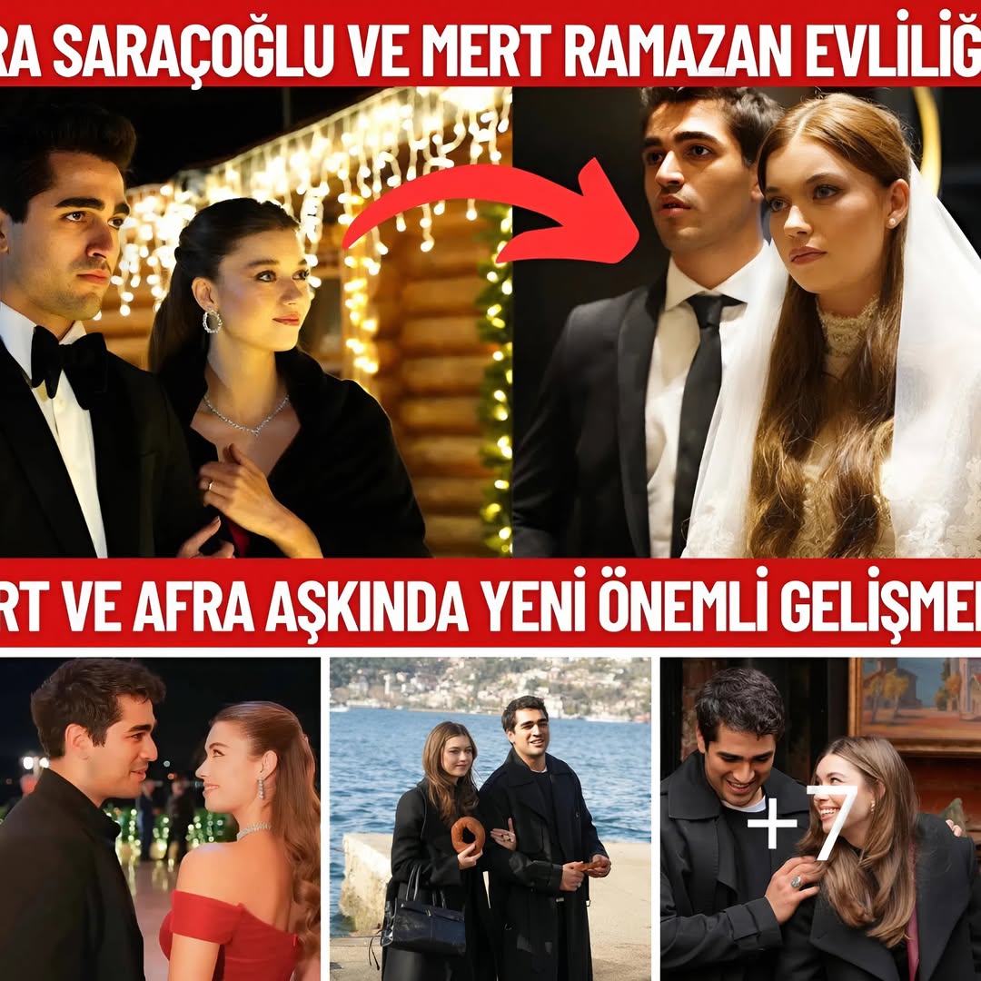 ¡Afra Saraçoğlu y Mert Ramazan Demir se casan! ¡ÚLTIMAS NOTICIAS! Los preparativos de la boda de Afra.