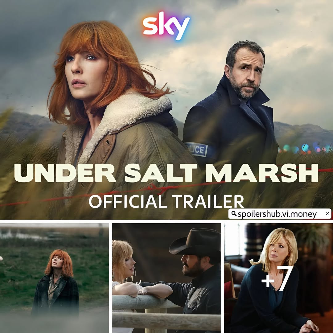 ‘Yellowstone’ Star Kelly Reilly & Rafe Spall Are Confronting A Community Haunted By Secrets In Trailer For Sky’s ‘Under Salt Marsh’