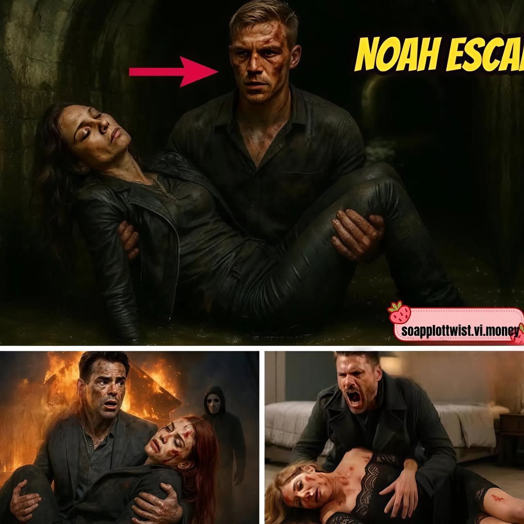 NOAH ESCAPES FROM THE SEWER – Matt’s mysterious ally is revealed The Young And The Restless Spoilers