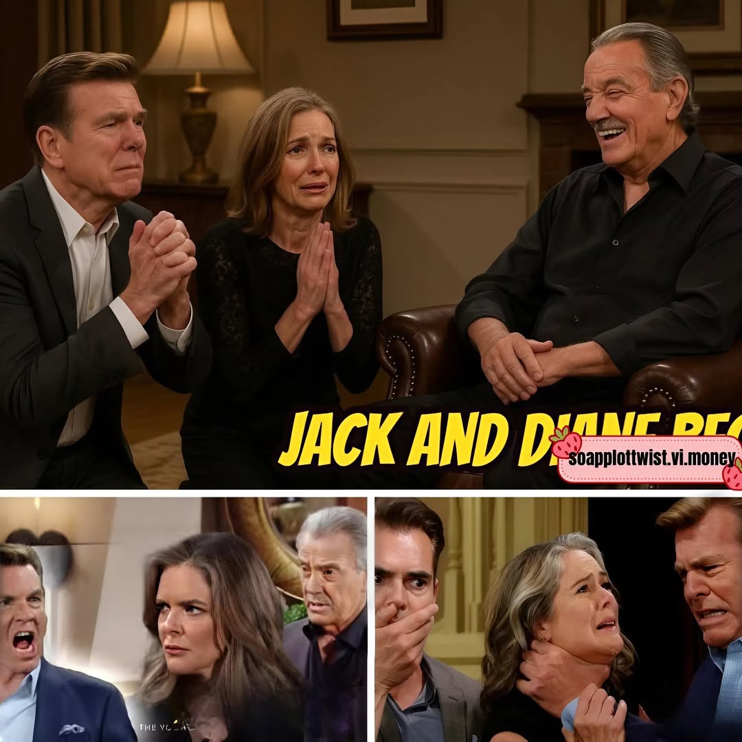 JACK AND DIANE KNEEL: Victor’s Three Words Signal the Endgame — And Jabot Faces Annihilation | The Young and the Restless Spoilers