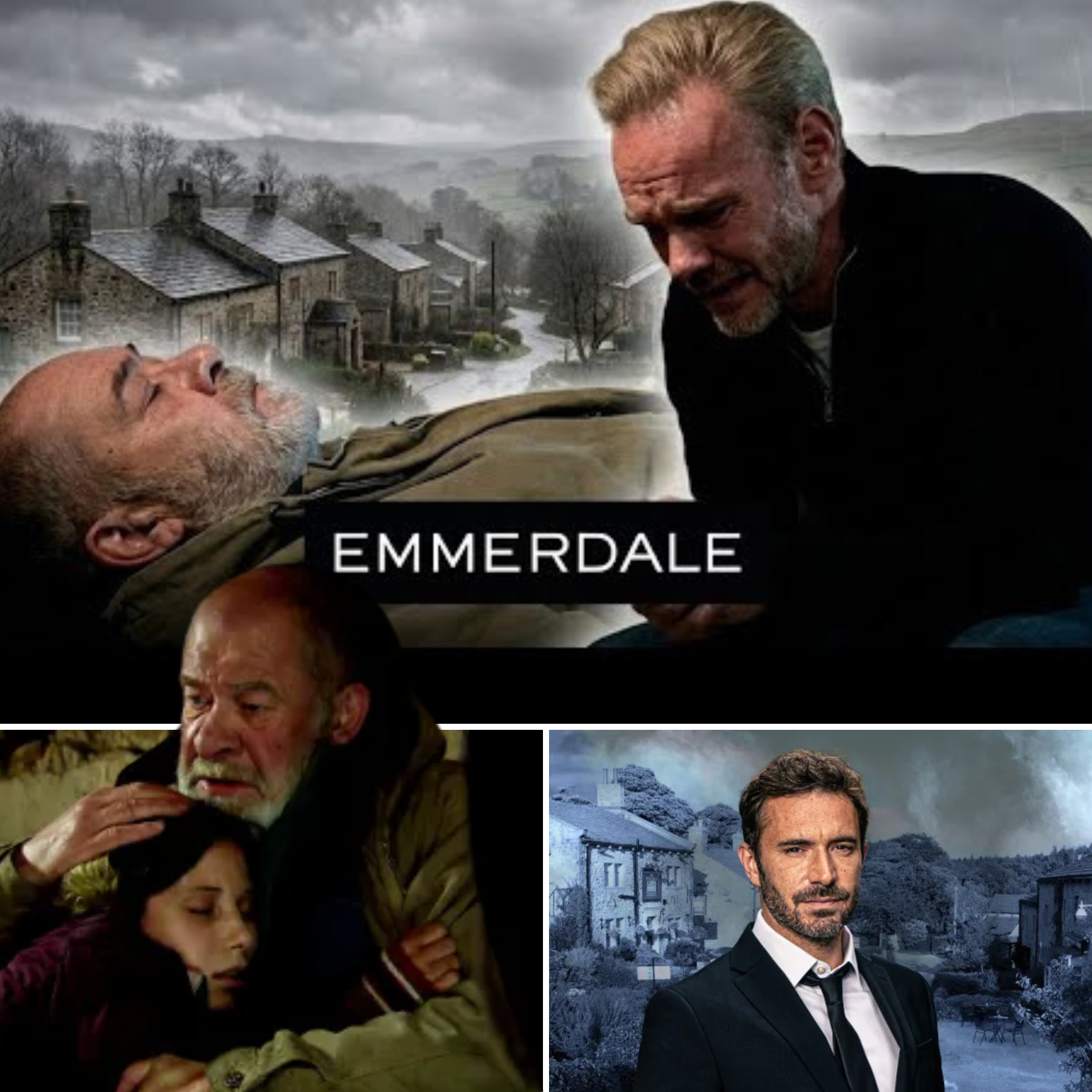 “EMMERDALE EXPLODES INTO THE NEW YEAR WITH BLOOD, SECRETS AND HUGE UNANSWERED QUESTIONS — IS BEAR REALLY DEAD AND WHO WILL SAVE ROBRON?”