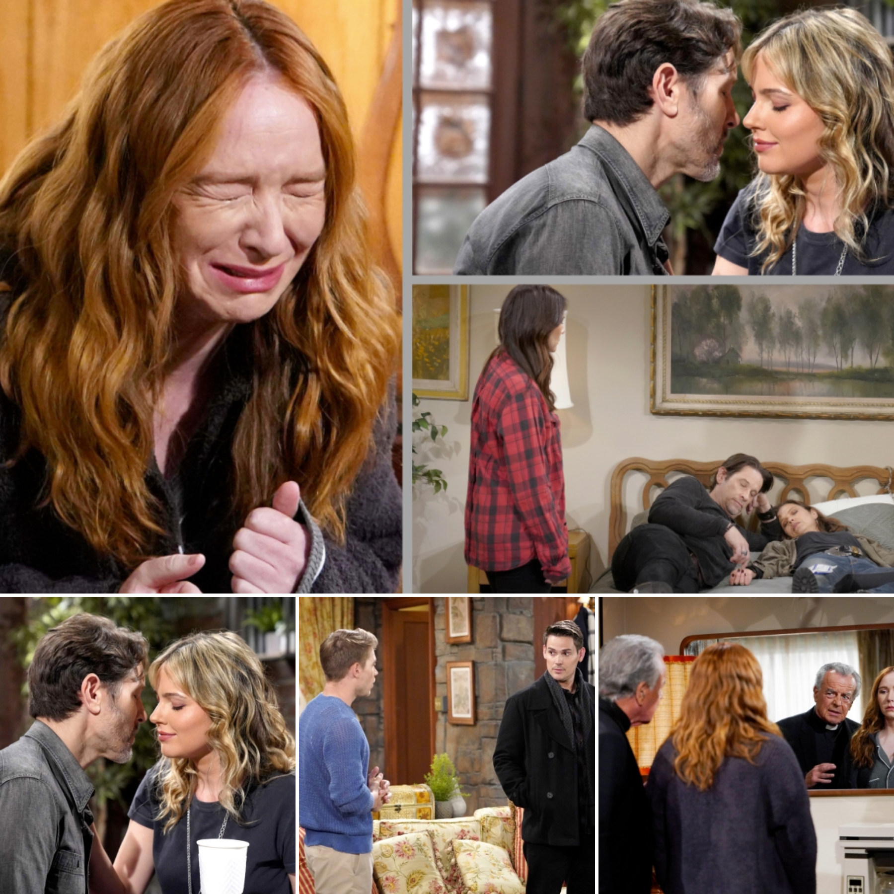 Y&R Spoilers Photo Preview January 2: Ian Ward Haunts Mariah as Tessa and Daniel Spark