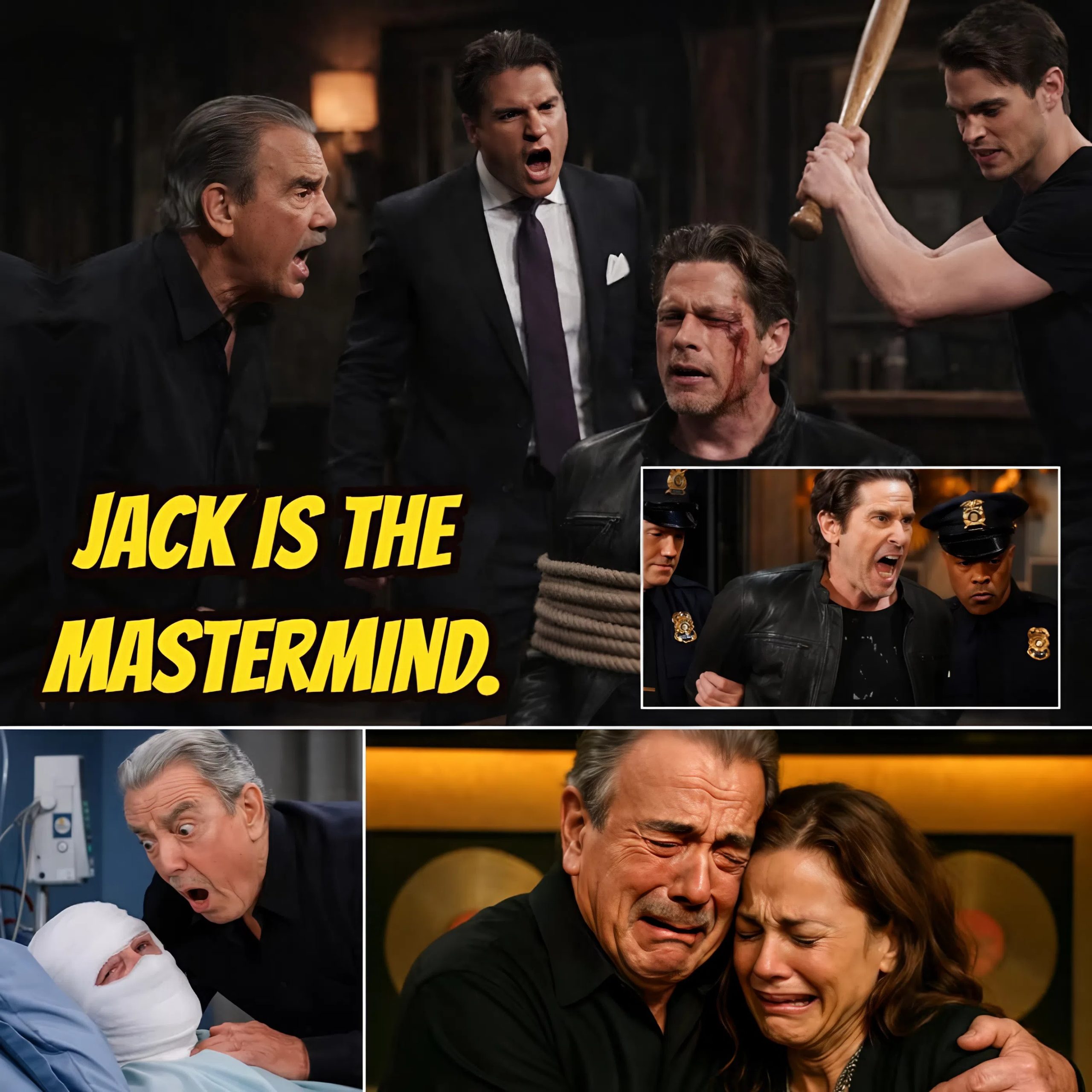 Victor Newman Cornered: Matt Drops Bombshell: “Jack Abbott Is Behind It All” – The Newman–Abbott War Enters a Darker Era