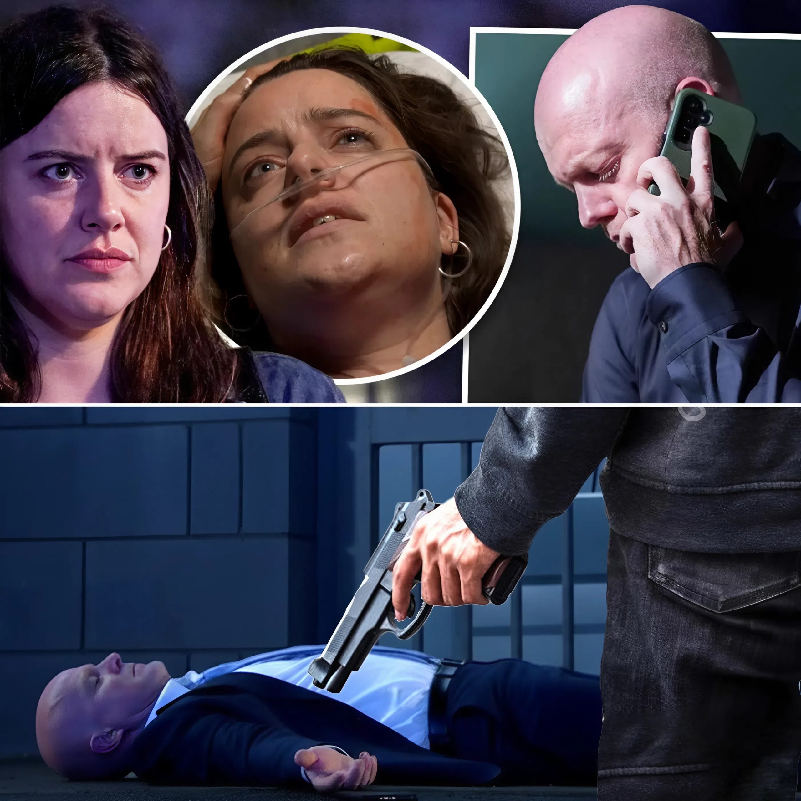 EastEnders bombards with flashforward: Max’s mysterious bride, Lauren’s deadly secret, and Ian and Elaine’s relationship about to explode.