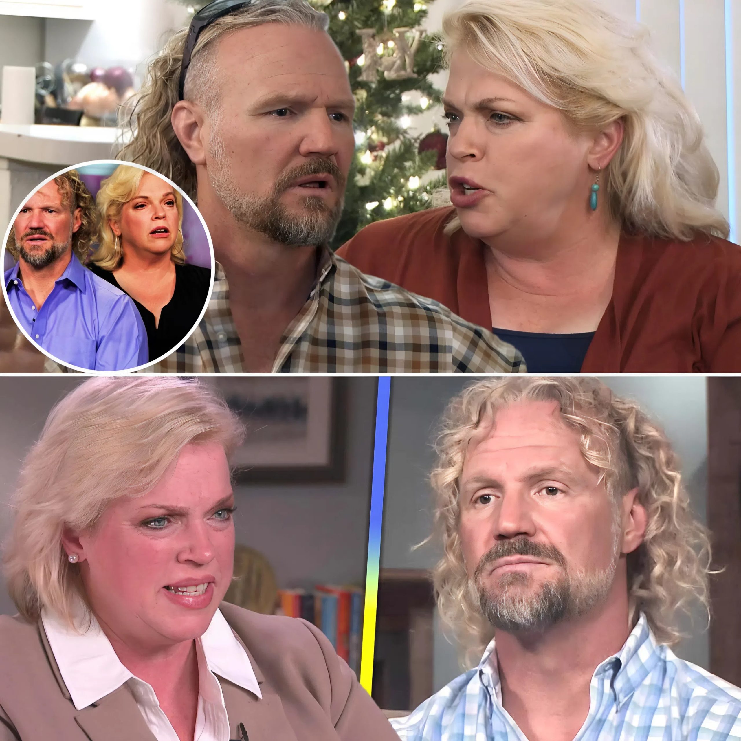 UNEXPECTED TWIST 😰😰 	Sister Wives: Janelle and Kody Brown – A Painful and Tense Family Breakup