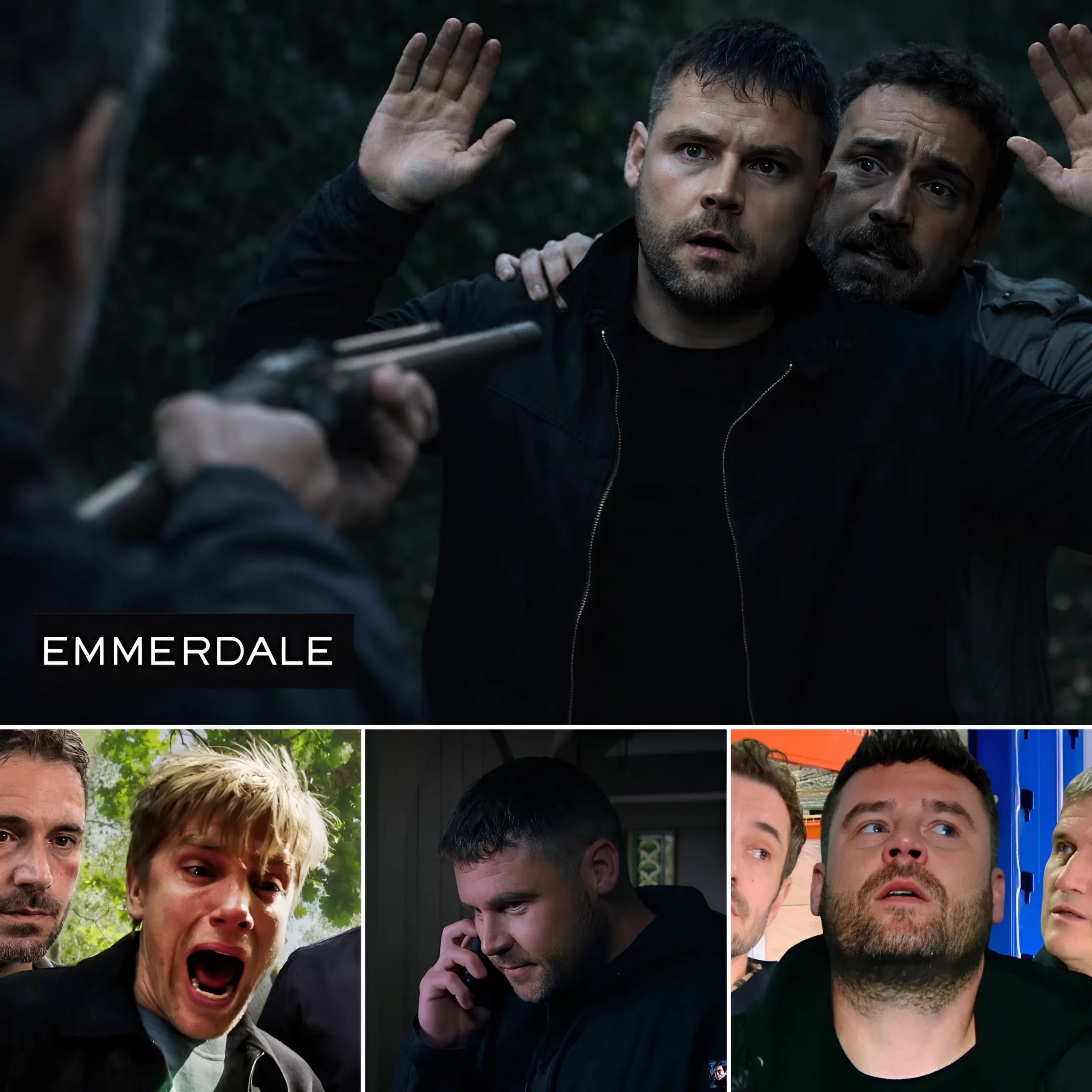 Emmerdale’s DEADLY CHOICE: Robert and Aaron’s Life-Hanging Decision as John Sugden’s Madness Escalates