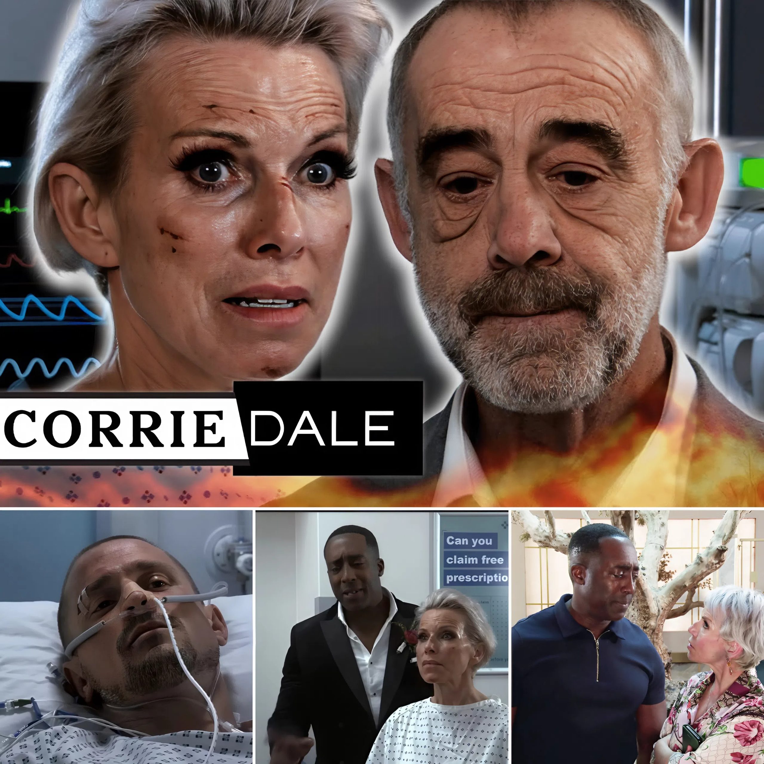 SHOCKING NEWS: Debbie wakes up after the Coryale disaster – but one word could send Carl Webster straight to hell.