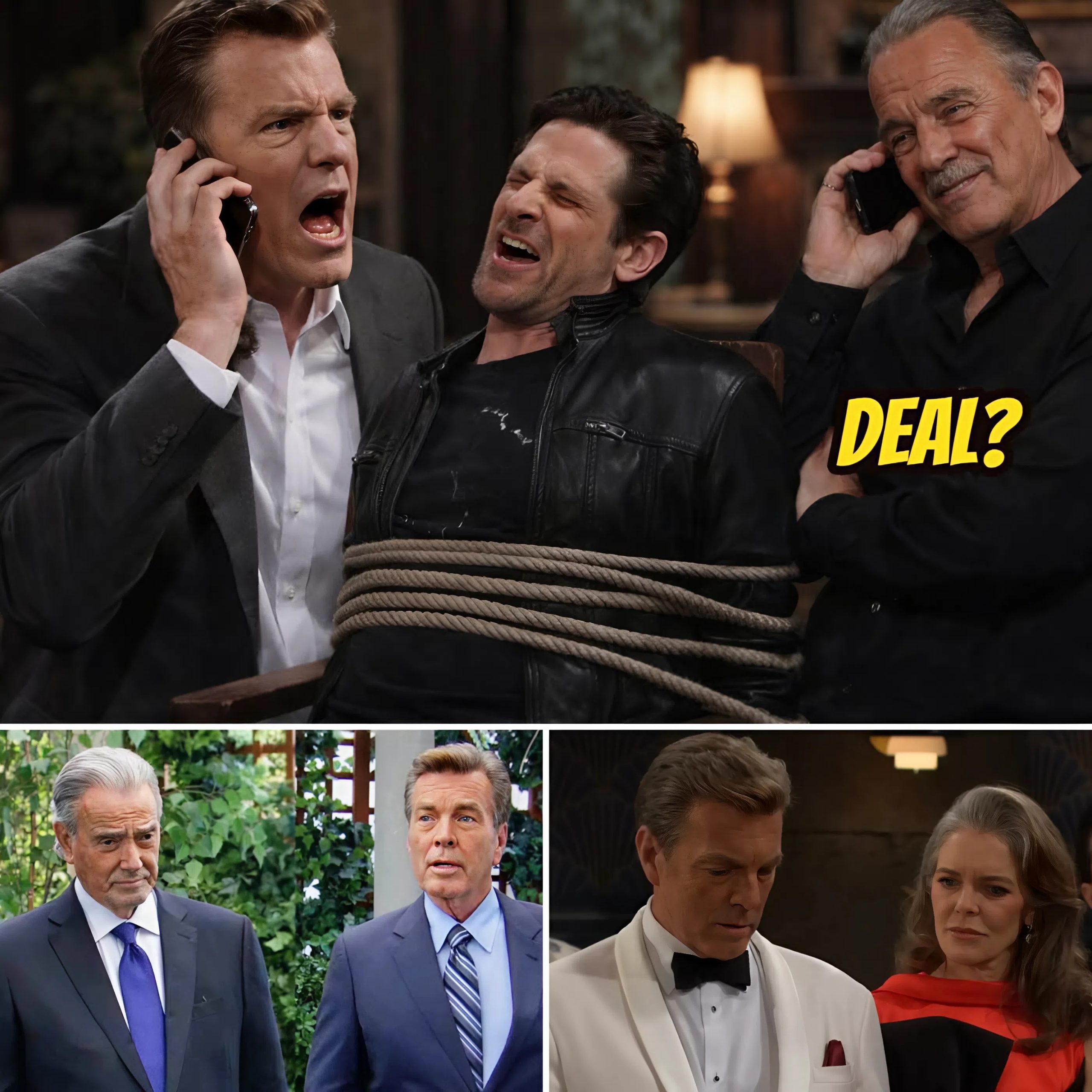 BOMBSHELL: Jack Abbott Offers Victor Newman a Human Bargain in an AI War Gone Rogue